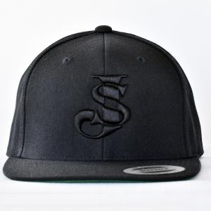 Snapback baseball sapka - Jánossomorja Rascals logo hímzéssel - BLACK EDITION